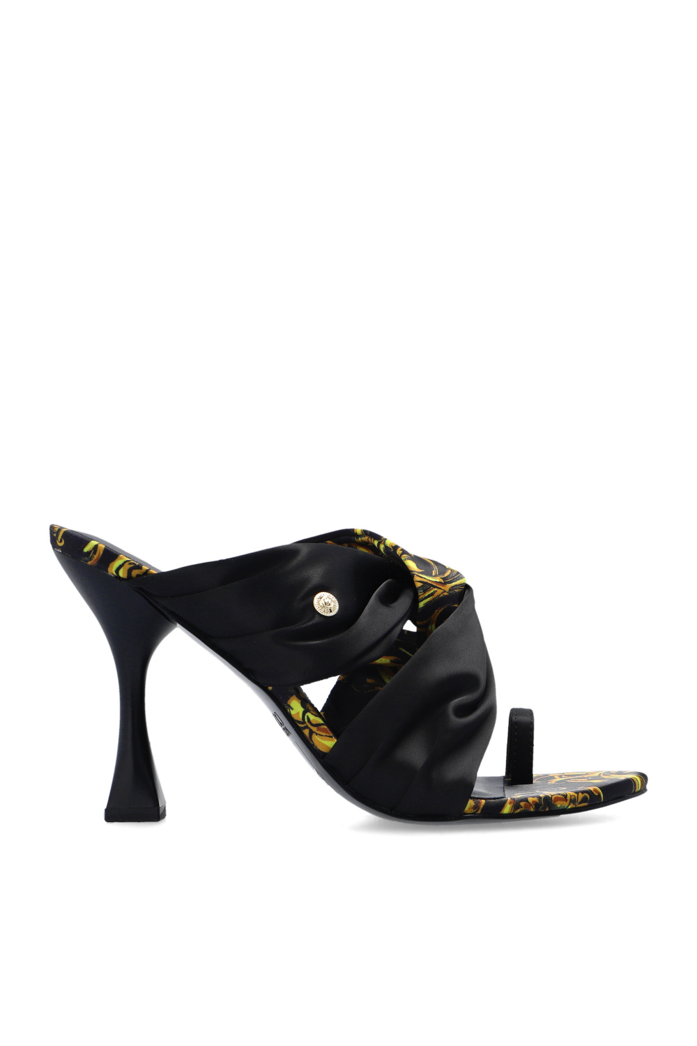 Mules with 'Regalia Baroque' print Versace Jeans Couture - Palm